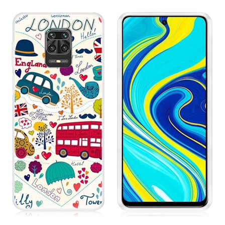 Deco Xiaomi Redmi Note 9 Pro / Xiaomi Redmi Note 9 Pro Max / Xiaomi Redmi Note 9S skal - Element Från London