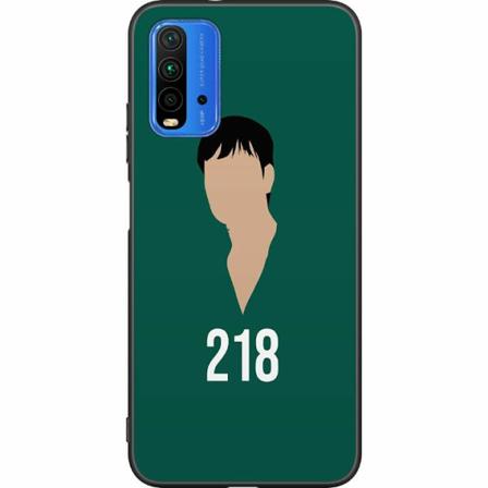 Xiaomi Redmi Note 9 4g Svart Skal Squid Game