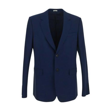 Alexander McQueen Classic Blazer Jakke Blå, Herre