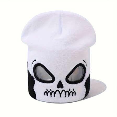 1 stk. Unisex Efterår-Vinter Sjov Hue med Øjne | Elastisk, Letvægt