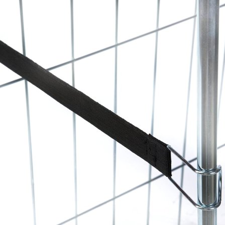 Elastik, 550 mm, sort