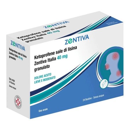 Zentiva Ketoprofene Sale Di Lisina 24 Bustine 40mg