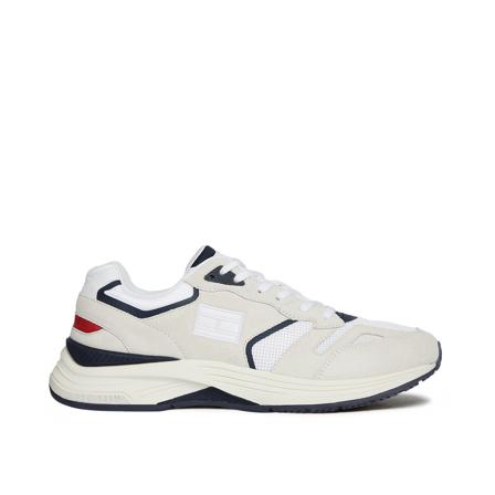Tommy Hilfiger Sneakers , Wit , Heren , Maat: 43 EU