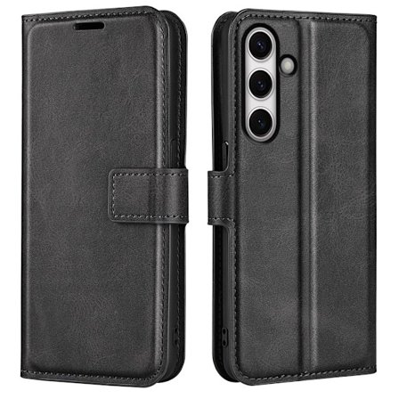 Samsung Galaxy S24 FE telefonfodral med stativ - Svart