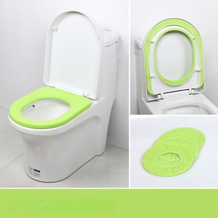 3stk Toiletsædebetræk Puder Låg Hjem Four Seasons Summer Tynd Sød Nærskammel Pude Grass Green 1 pack
