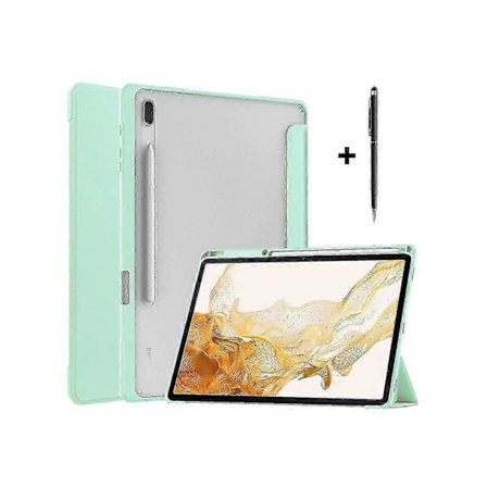 Samsung Galaxy Tab S8 Plus 12.4 2022 Sm-x800 Sm-x806 / Tab S7 Fe 12.4 Tommer 2021 / Tab S7 Plus 12.4 2020 Med Pen Holder, Universal Stylus(h})