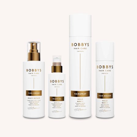 Vård och Styling kit för lockigt hår