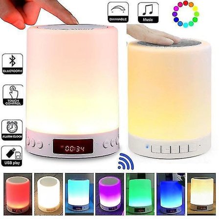 Ny LED Smart Touch Natlampe Bordlampe