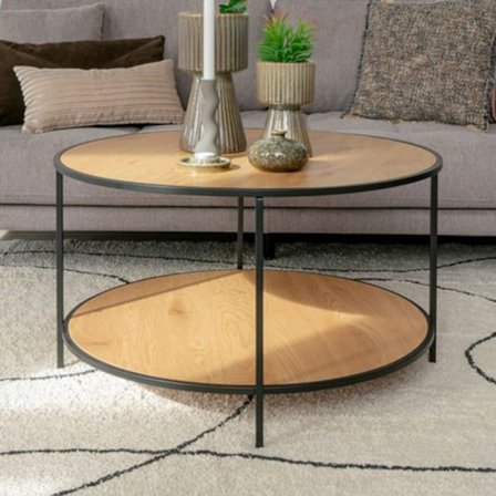 Vita canapébord tablet 1 ek dekorerad.