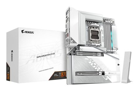 Gigabyte MK Gigabyte X870 AORUS STEALTH ICE