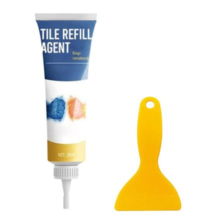 Flisemasse Reparasjonsmiddel Vanntett Flisemasse Tetningsmasse for Reparasjon av Flisemasse i Baderom Kjøkken_yux