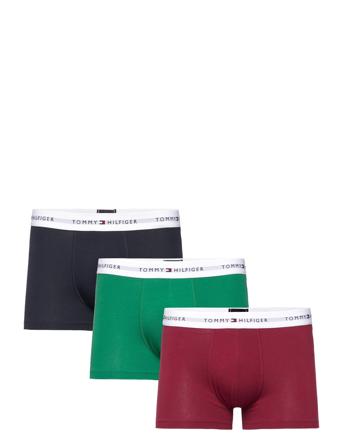 3P Trunk Boksershorts Grønn Tommy Hilfiger*Betinget Tilbud