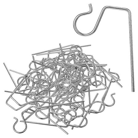 100 Stykker Julelysholder til Tagrender Julelys Tagrendekroge Julemetal Udendørs