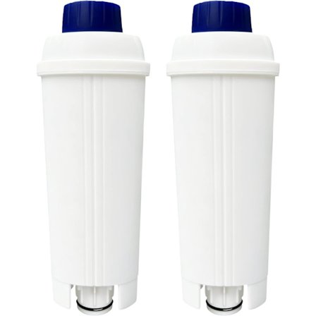 2 kpl kahvinkeittimen vedensuodattimia DeLonghi DLSC002 -vedensuodattimelle De'Longhi ECAM-, ETAM-, EC-, BC-sarjoille