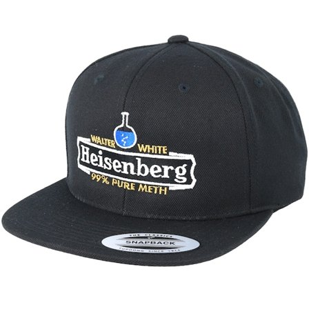 Scenes - Heisenberg Black Snapback Snapback Black Cap - @ Hatstore