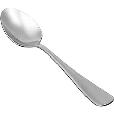 Stainless Steel Dinner Spoons with Rounded Edges