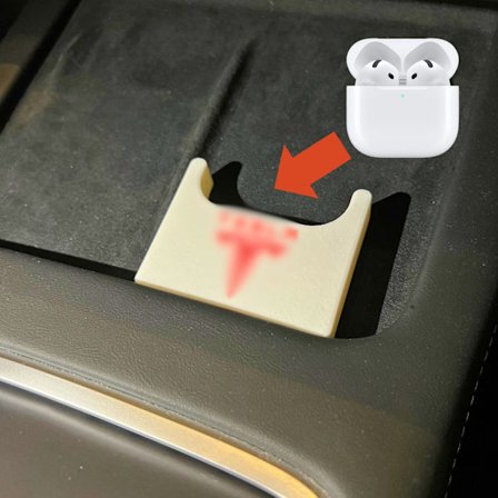 Airpods lyftare för att ladda för Tesla