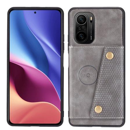 Praktiskt Skal med Kortfack - Xiaomi Mi 11i Grå