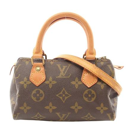 Louis Vuitton Vintage Pre-owned Mini HandTass , Bruin , Dames , Maat: ONE Size Vintage Tassen