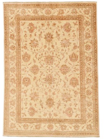 Ziegler Fine Rug 173X243 Brown/Orange Wool, Pakistan