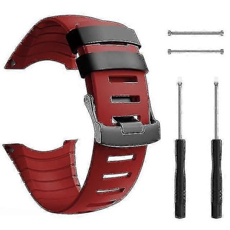 För Suunto Core Band Gummiband Tillbehör Rem Armband Sportband Ersättningsband Med Metallspänne Suunto Core Smartwatch