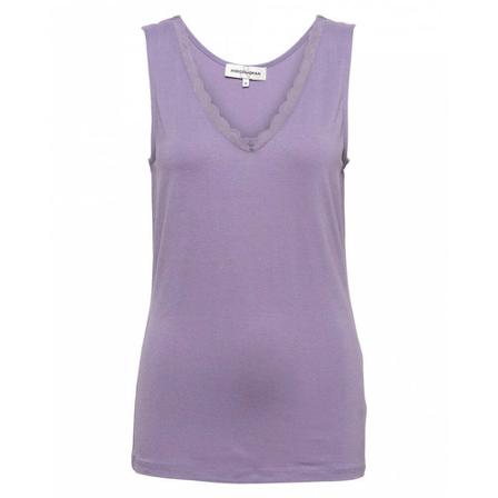 &Co Woman Top , Paars , Dames , Maat: 3XL