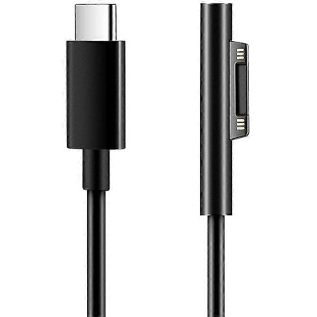 for Surface til USB C-ladekabel for Surface Pro 3/4/5/6/7, Surface Laptop 3/2/1, Surface Go
