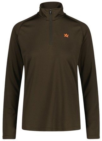 Alaska 1795 W's CoolDry Half-Zip Top Brown