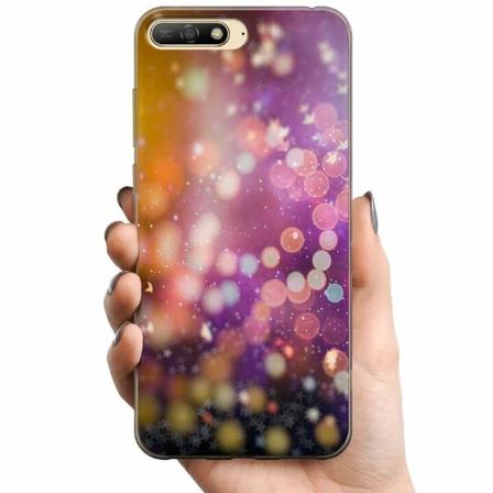 Huawei Y6 (2018) Tpu Mobilskal Glitter