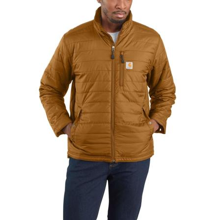 Carhartt Men's Gilliam Jacket Men middle-layer synthetic jackets Brown L