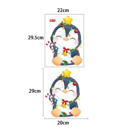 Joulu WC-tarra Jouluseinätarra STYLE 9 STYLE 9