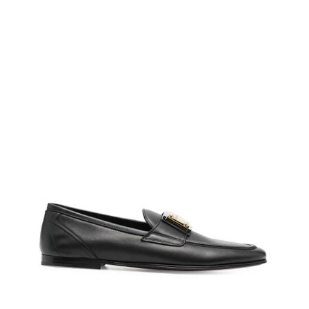Dolce & Gabbana Instappers , Zwart , Heren , Maat: 43 EU Instappers & Slip ons