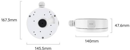 Reolink koblingsboks til dome-kameraer