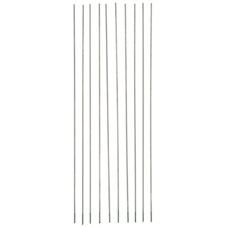 10 stk. WP-stang wolframelektrode buespids til svejsning af tynd aluminiumstål grøn 1,0 mm