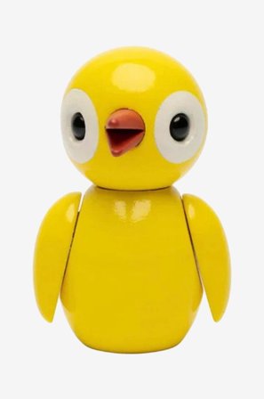 Spring Copenhagen - Puinen koriste Spring Birds 6,5 cm 6,5 cm - Keltainen - Koriste-esineet - - Homeroom