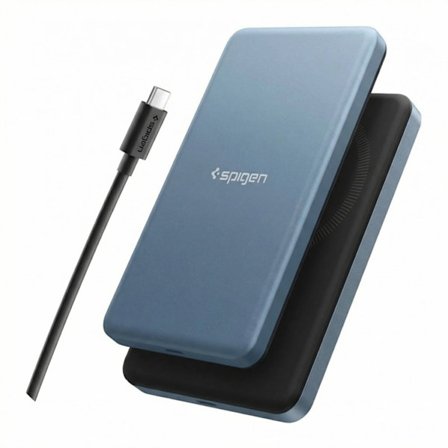 Spigen Magsafe Powerbank 5000mah 22.5W - Teal Blå