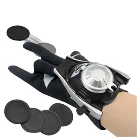 Superhero Batman Hansker Skyter Cosplay Hanske Launcher Morsom Leke For Rollespill Utkledning