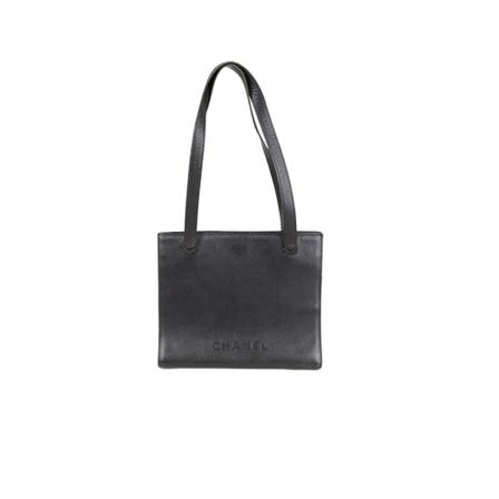 Chanel Vintage Pre-owned Shoulder Väska svart, Dam Vintage Väskor, Dam, Storlek: ONE SIZE