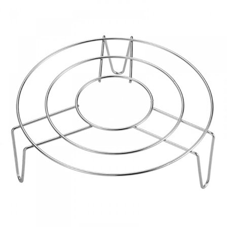 Dampstativ i rustfritt stål for Instant Pot, stativholder for dampkoking, eggdamperkurv, stativ for matstativ, friturekurv