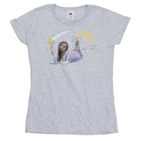 Wish Dam/Dam Shine On Asha Liggande T-shirt M Sportgrå