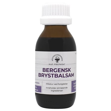 NAF Bergensk brystbalsam NAF mikstur, 100 ml
