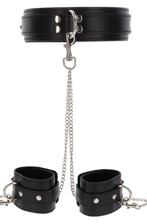Taboom Schweres Halsband & Handfesseln