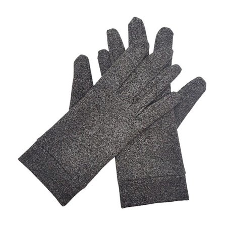 1 par Kompressionshandsker Grå S Grå