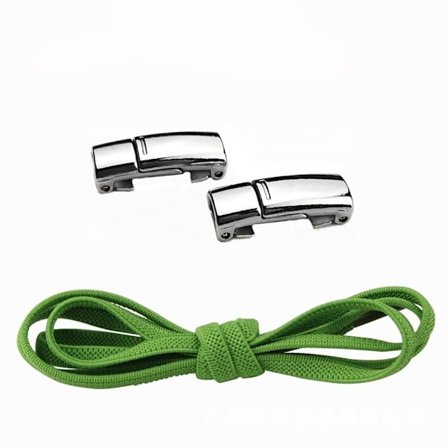 Snørebånd Sko Snørespænde GRØN