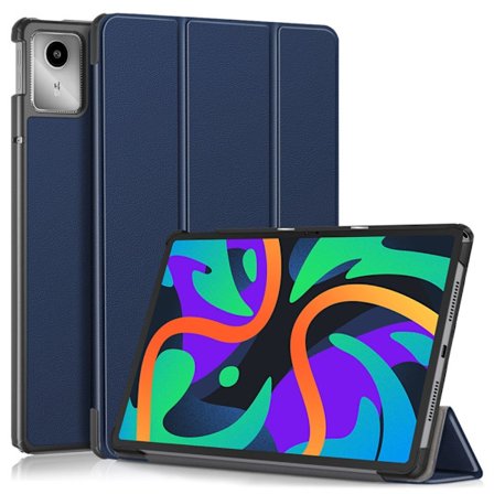 SKALO Lenovo Tab M11 Trifold Flip Cover - Mørkeblå