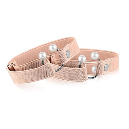 1 par skridsikre snørebånd til kvinder med dekorativt spænde