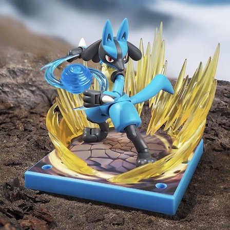 Blokees Building Block -lelusarja: Pikachu, Eevee, Charmander, Charizard, Greninja, Meowscarada, Ceruledge