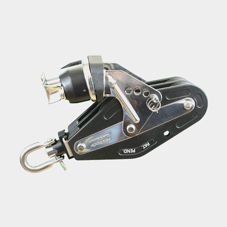 Block für Großschot Easyblock Easymatic 1 Schotblock 1:6, fest/drehbar, kugelgelagert, geeignet für Leinen Ø8 - 10 mm - Boot