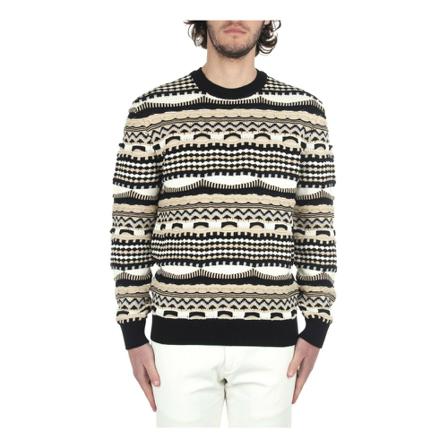 Missoni, Us 22Sn 10 Bk 013K S00Kq Sweater Brązowy, Mężczyzna, Rozmiar: L