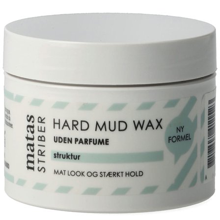 Matas Striber Hard Mud Wax Uden Parfume 75 g, Hår, Styling, Voks